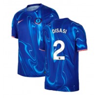 Chelsea Axel Disasi #2 Domáci futbalový dres 2024-25 Krátky Rukáv